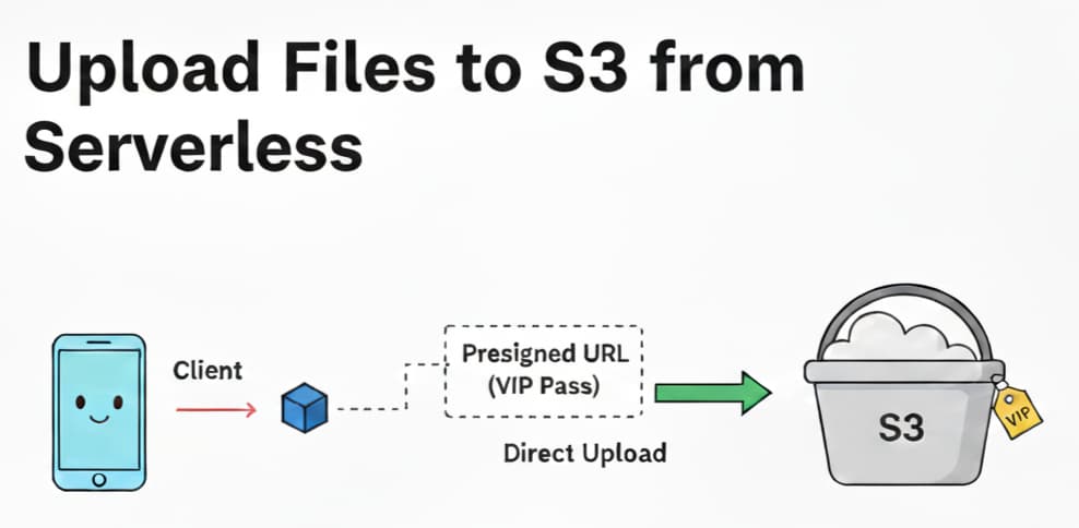 The Right Way to Upload Files to S3 from a Serverless Backend